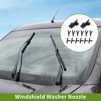 Washer Nozzle with Hose Connector for Toyota Camry