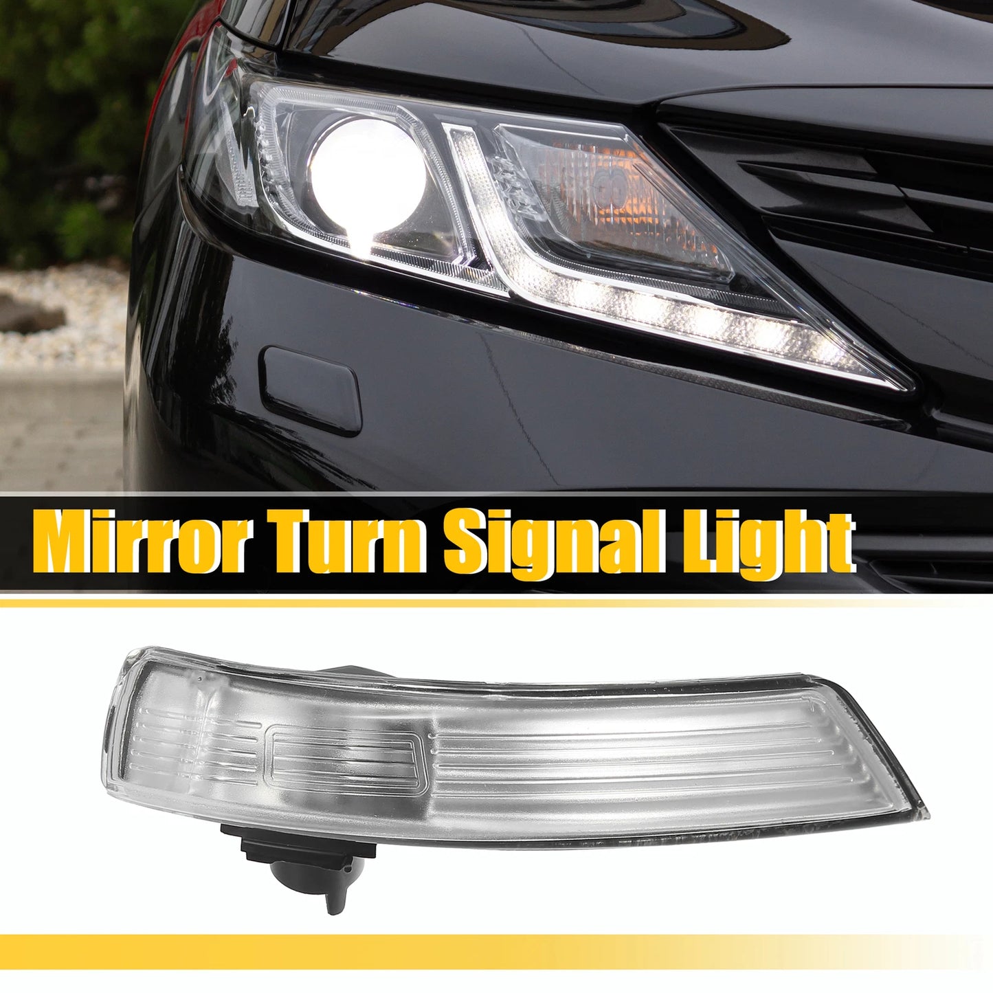 Front Left Side Mirror LED Turn Signal Light for Ford Focus (2012-2018)