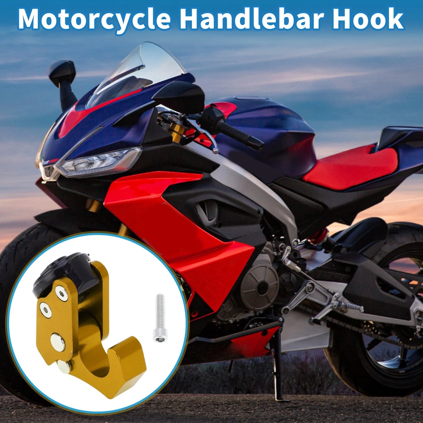 Handlebar Hook for Motorcycle