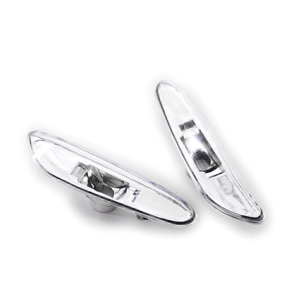 Clear Side Marker Light Turn Signal Lamp for BMW E46 4DR (2002-2005) -