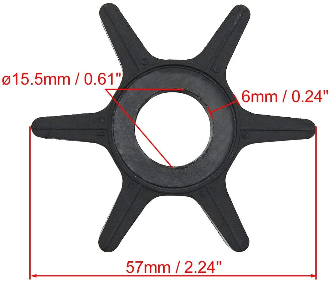 Impeller for Chrysler Force Mercury 25-50 HP Outboard