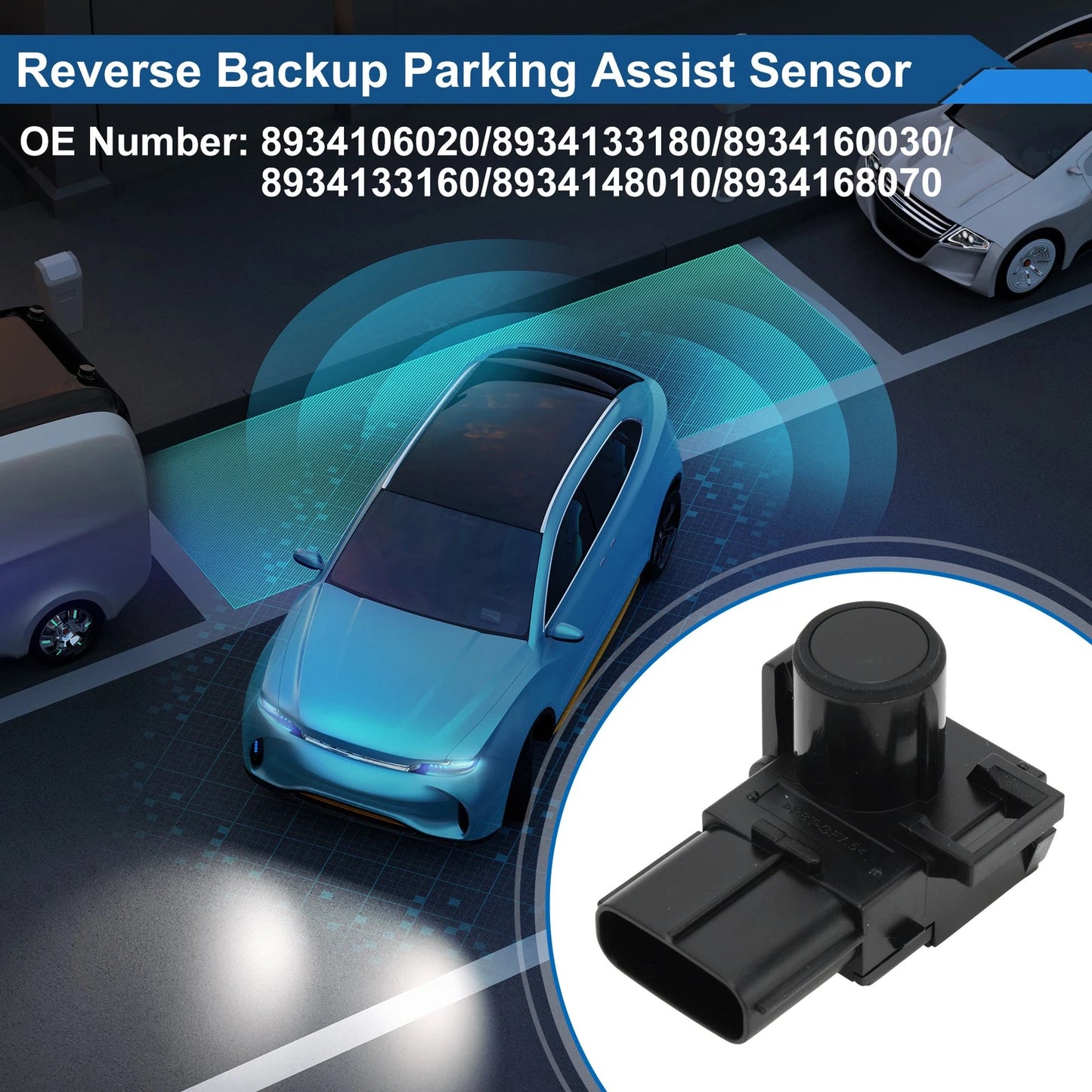 Reverse Backup Parking Sensor for Toyota Corolla Verso 1.6 (2004-2009)