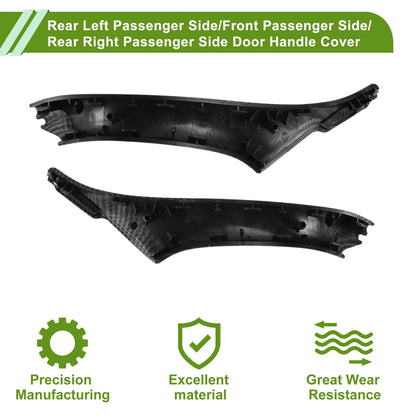 Door Panel Handle Pull Trim Cover for BMW 5 Series (2011-2016) Carbon Fiber