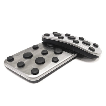 Stainless Steel Brake Gas Pedal Covers for Toyota Land Cruiser Prado (2010-2022)