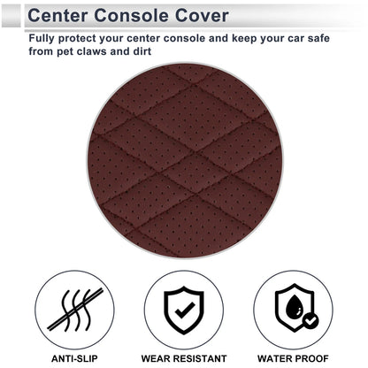 Car Center Console Cover with Storage Bag for BMW X5 (2014-2018)