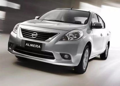 4 Door Visor Monsoons for Nissan Almera/Sunny (2012-2016)