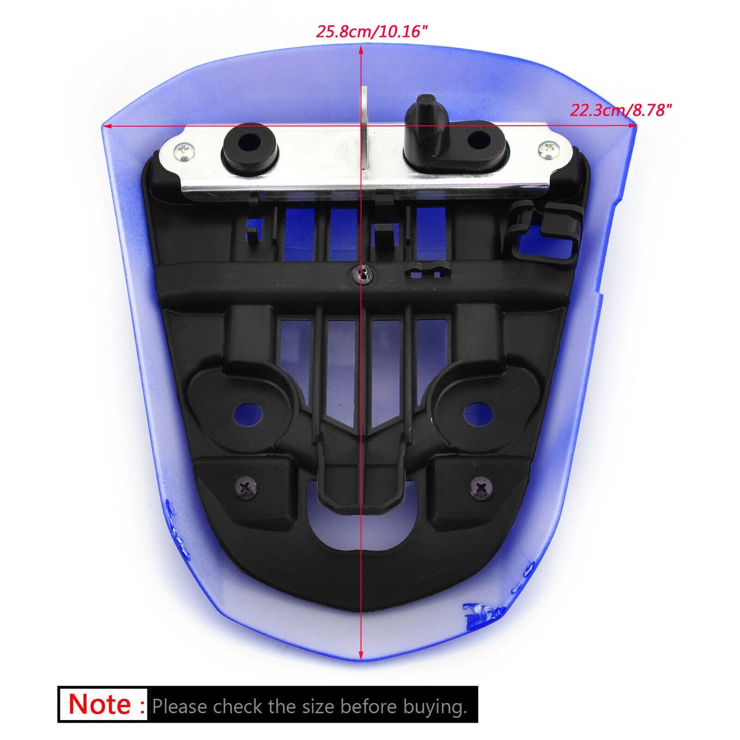 Pillion Seat Cover for Suzuki GSXR 1000 1000R (2017-2024) Blue