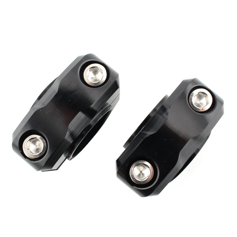 CNC 1-1/8" 28mm Motorcycle Universal Handlebar Fat Bar Riser Mount Clamp