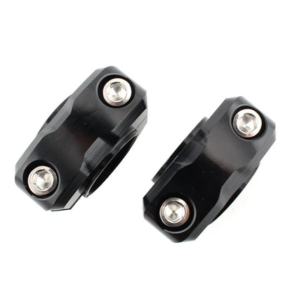 CNC 1-1/8" 28mm Motorcycle Universal Handlebar Fat Bar Riser Mount Clamp