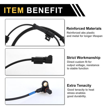 ABS Wheel Speed Sensor for Ford F-250 F-350 Super Duty (2011-2012)