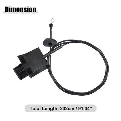 Hood Latch Release Cable for Ford F-150 (1987-1991)
