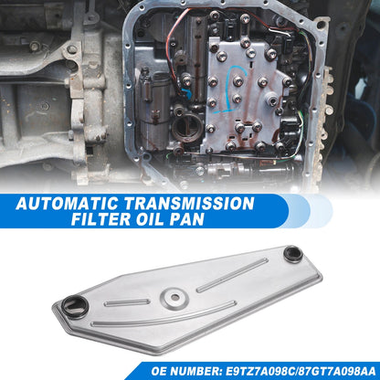 Transmission Fluid Filter Oil Pan for Ford A4LD 2WD (Late Model)