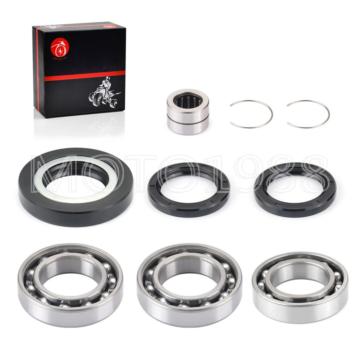 Rear Differential Bearing Seal Kit for Honda Rancher Foreman 420 (2009–2013)