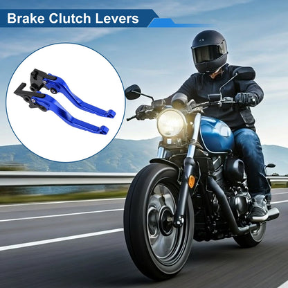 Adjustable Short Brake Clutch Levers 1 Pair for Kawasaki KLX 300 (2021–2025)