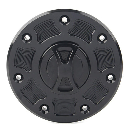Fuel Gas Tank Cap Cover for Kawasaki Ninja 500, ZX-6, ZX-7, ZX-9, ZRX1100, GPZ500