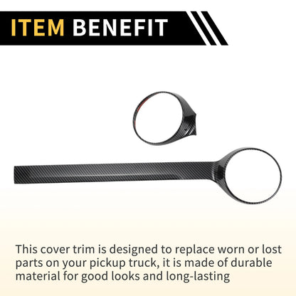 Central Control Air Vents Cover for Chevy Colorado (23-24) Carbon Fiber Pattern