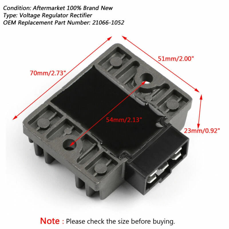 Voltage Regulator for Kawasaki KL250 KLR250 KLR600 (1984-2005)