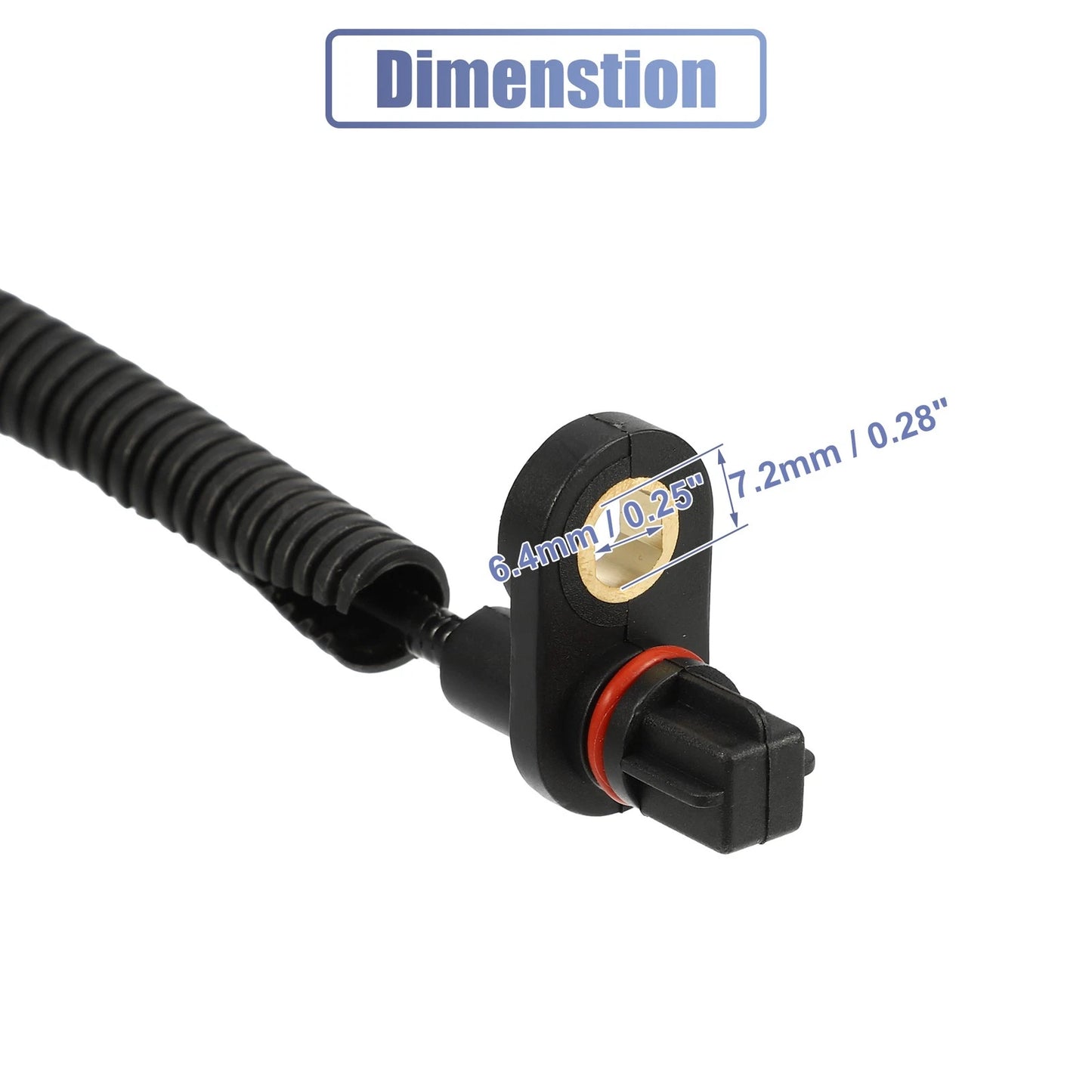 Rear Right ABS Wheel Speed Sensor for DODGE CALIBER (2009-2012)