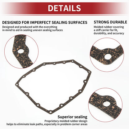 Oil Pan Gasket for Nissan Versa (2012-2017) 1 Pc
