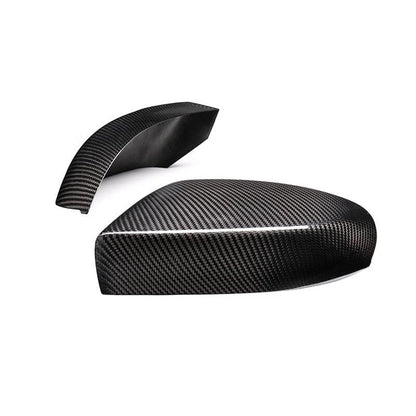 For Maserati Ghibli 2017-2021 Dry Real Carbon Fiber Side Mirror Cover Overlay