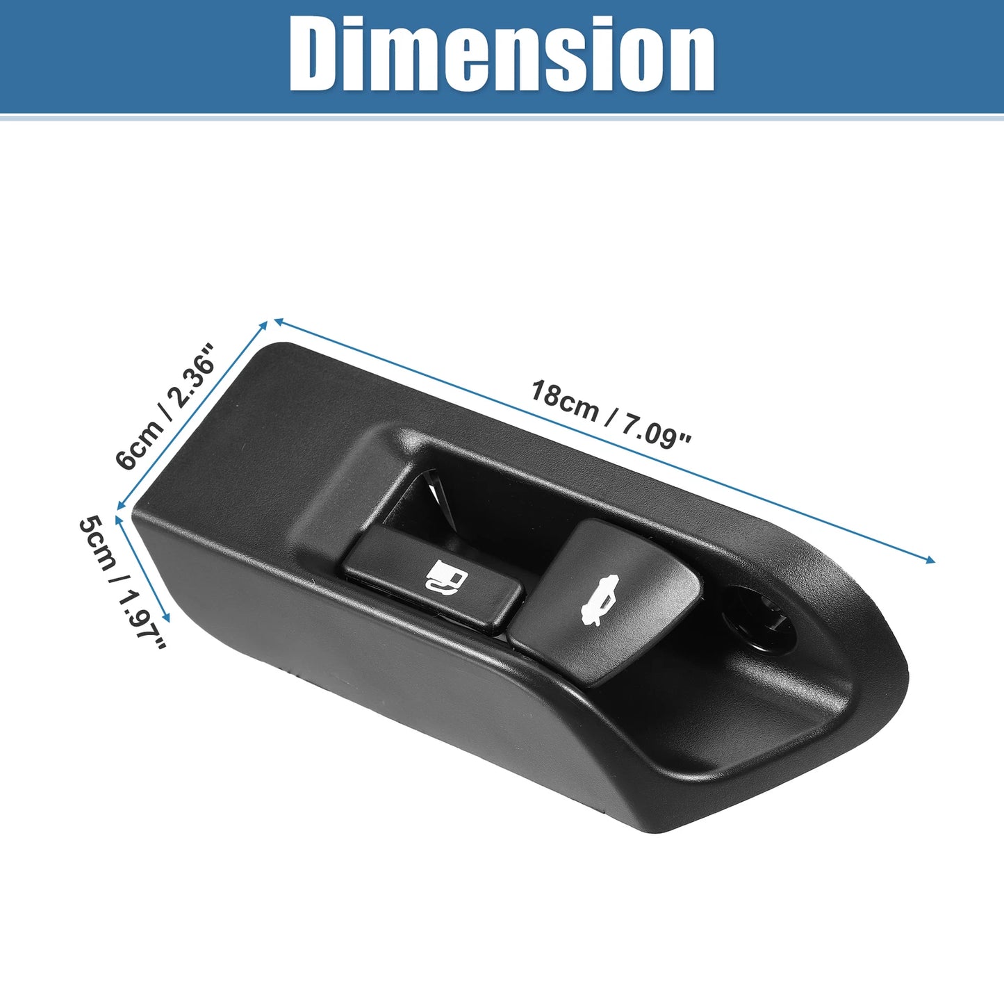Fuel Door Trunk Lid Release Button Switch for Toyota Camry (2002-2006)