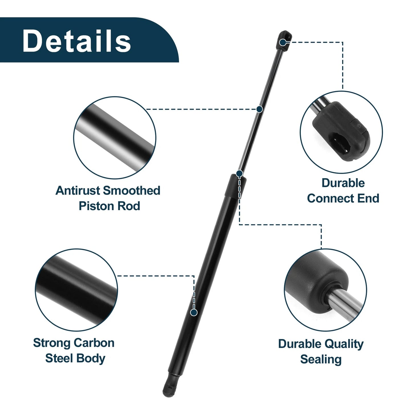 Lift Supports Struts Gas Spring for Chevrolet Traverse (2009-2017)