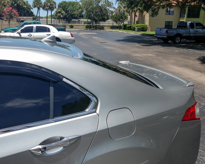 Black Roof Spoiler for Honda TSX CU2 (2009-2014)