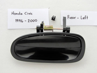 Outside Door Handle Set for 1996-2000 Honda Civic 4-Door