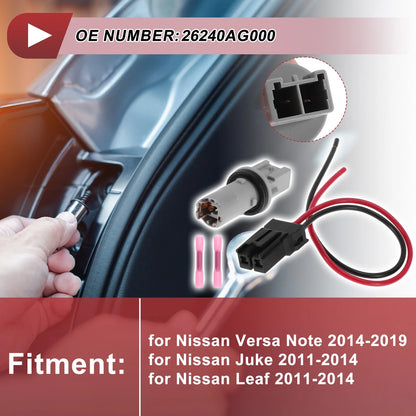 Turn Signal Light Socket Wiring for Nissan Versa Note (2014-2019)