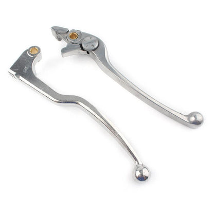 2 x Chrome Brake Clutch Levers for Yamaha YZF R1, YZF R6, R6S (1999-2010)