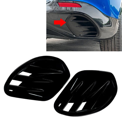 Glossy Black Rear Bumper Side Vent Covers for Alfa Romeo Tonale (2023-2026)