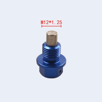 Anodized Magnetic Oil Change Pan Drain Bolt Washer / M12x1.25 / for Toyota