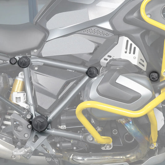 11 x NICECNC Frame Hole Cover Caps for BMW R1200GS LC/R1250GS Adventure (2013-2023)