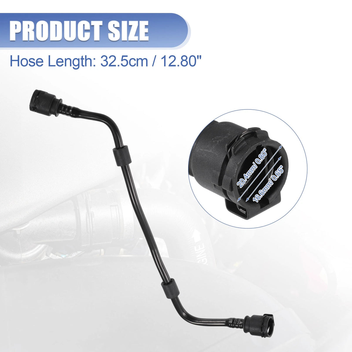 Heater Hose Radiator Expansion Tank Pipe for BMW 530e (2017-2023)