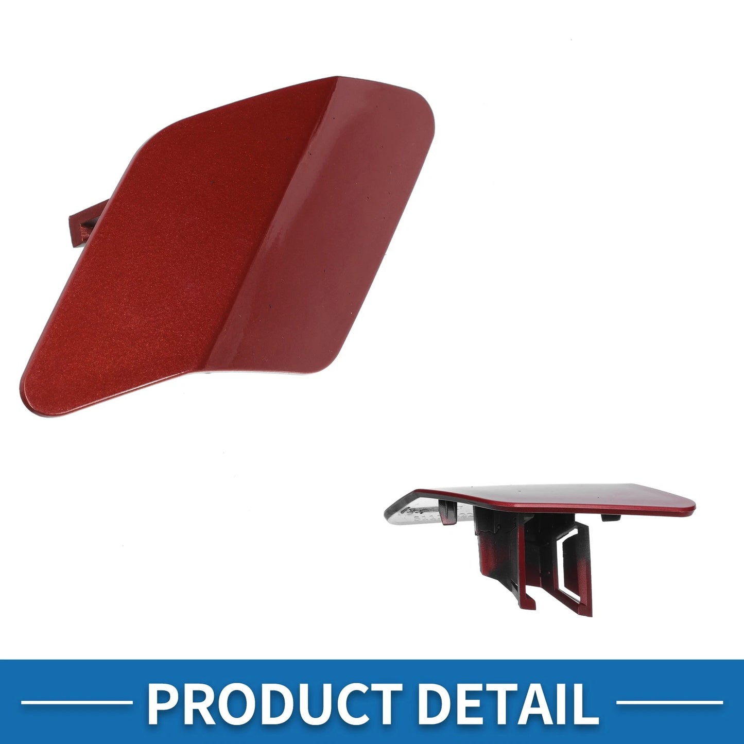 Front Right Washer Nozzle Cover for BMW X6 2015-2019 (2 x Red Caps)