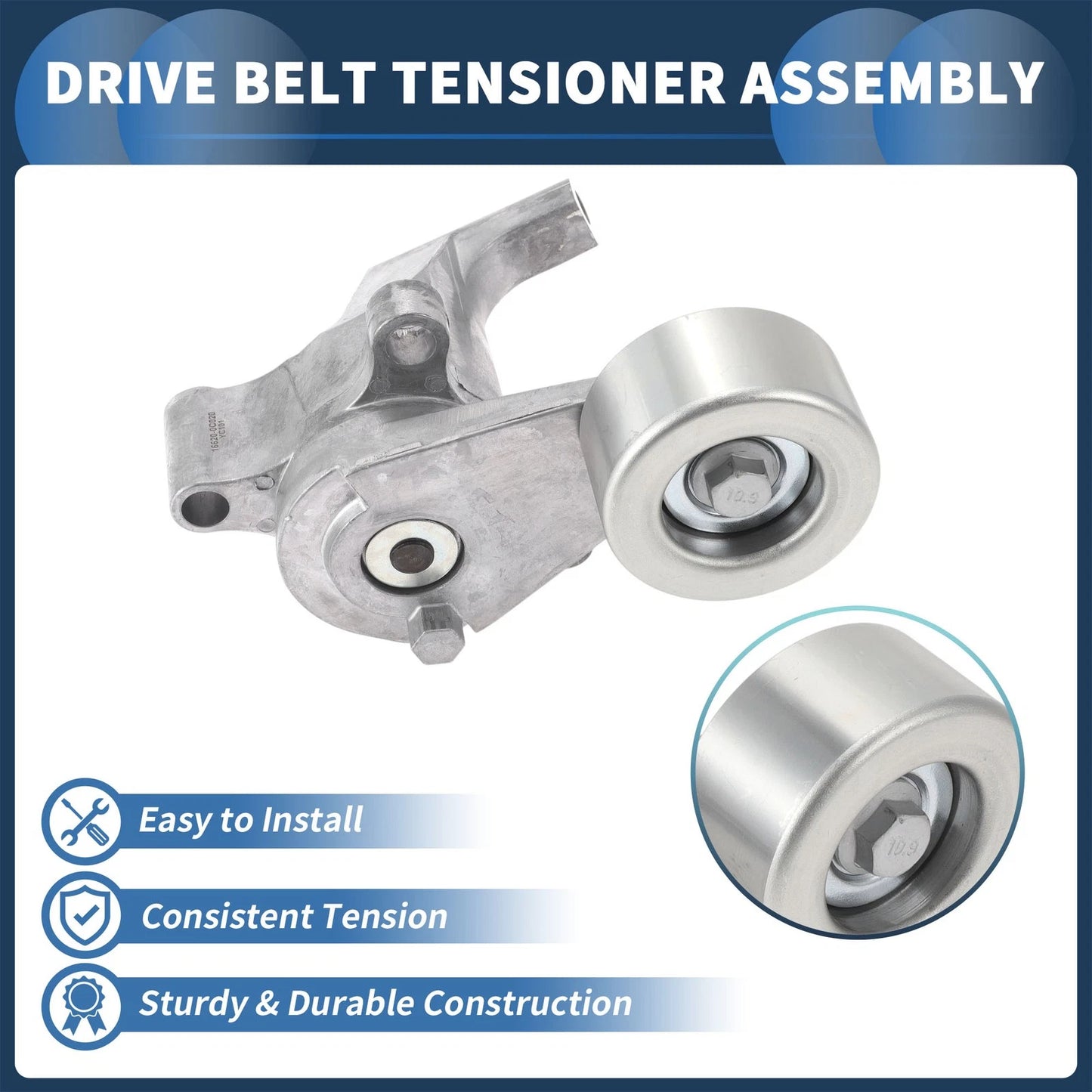 Belt Tensioner for Toyota Tacoma 2004-2015 - Metal 1 x Unit