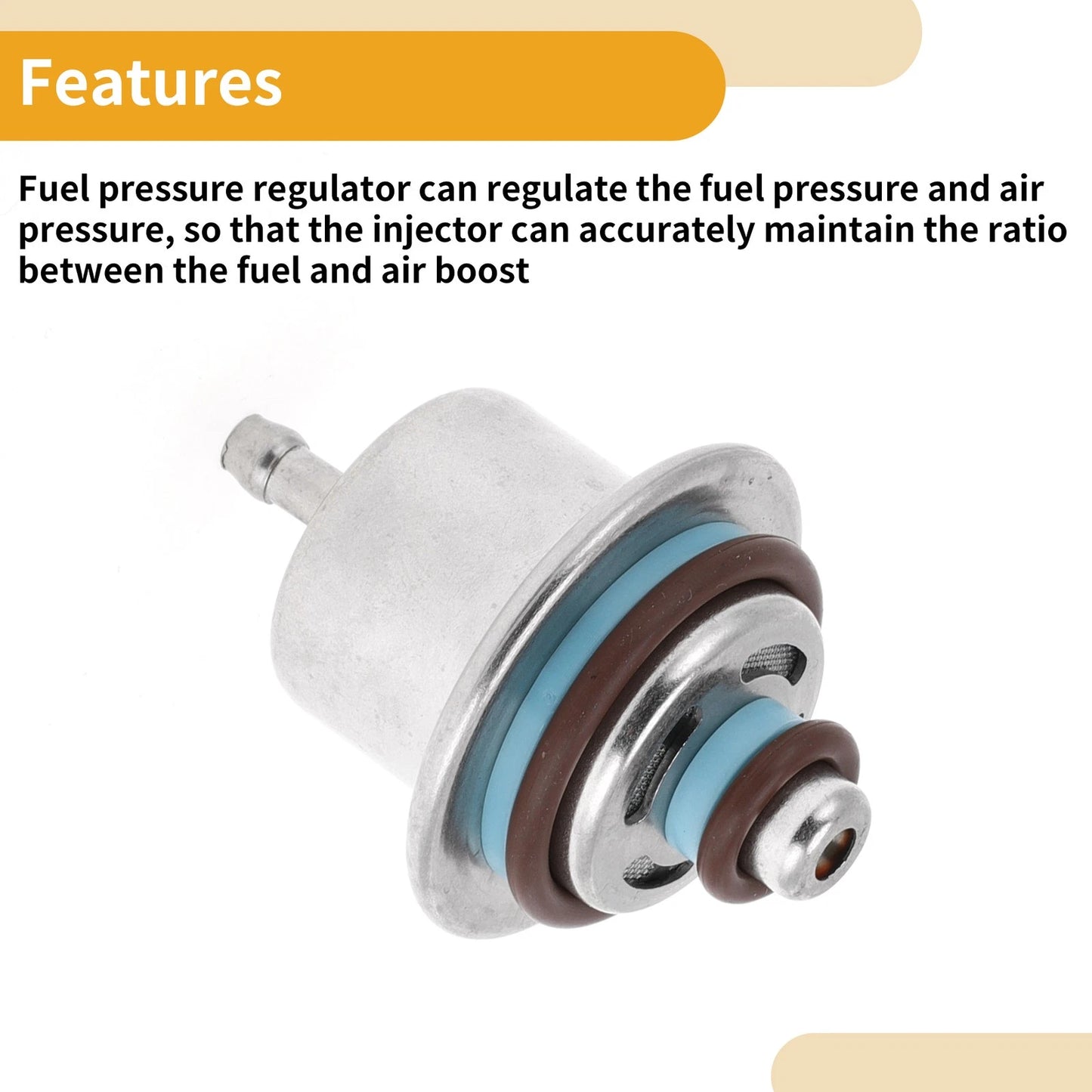 Fuel Pressure Regulator for Jeep Wrangler (1991-1995) - 1 x Pump Regulator