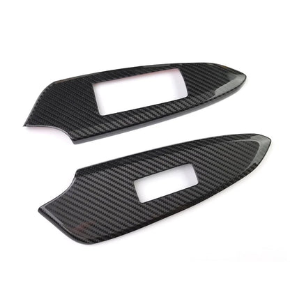 Carbon Fiber Window Lift Switch Panel Trims for Lexus RC350 RC F RC300 (2015-2021)