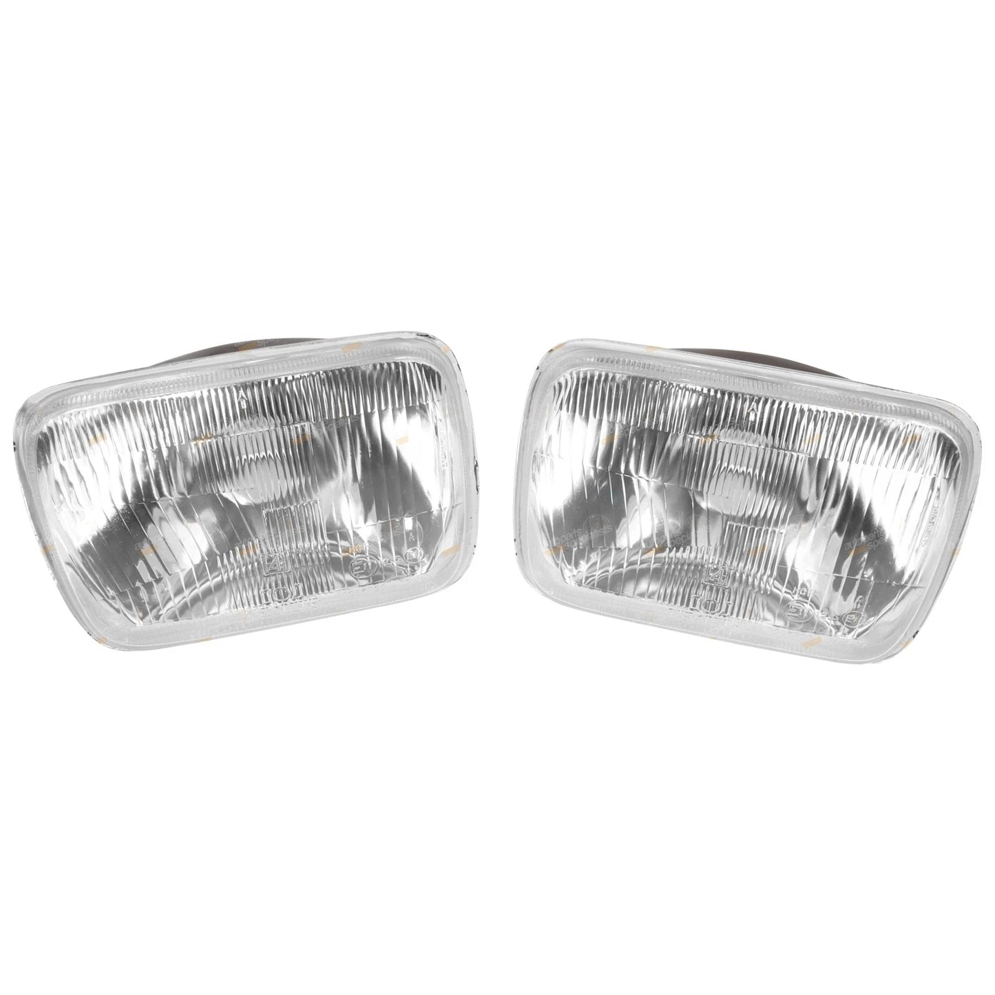 Rectangle Headlight Upgrade Kit Lamps H4 Conversion Style Light