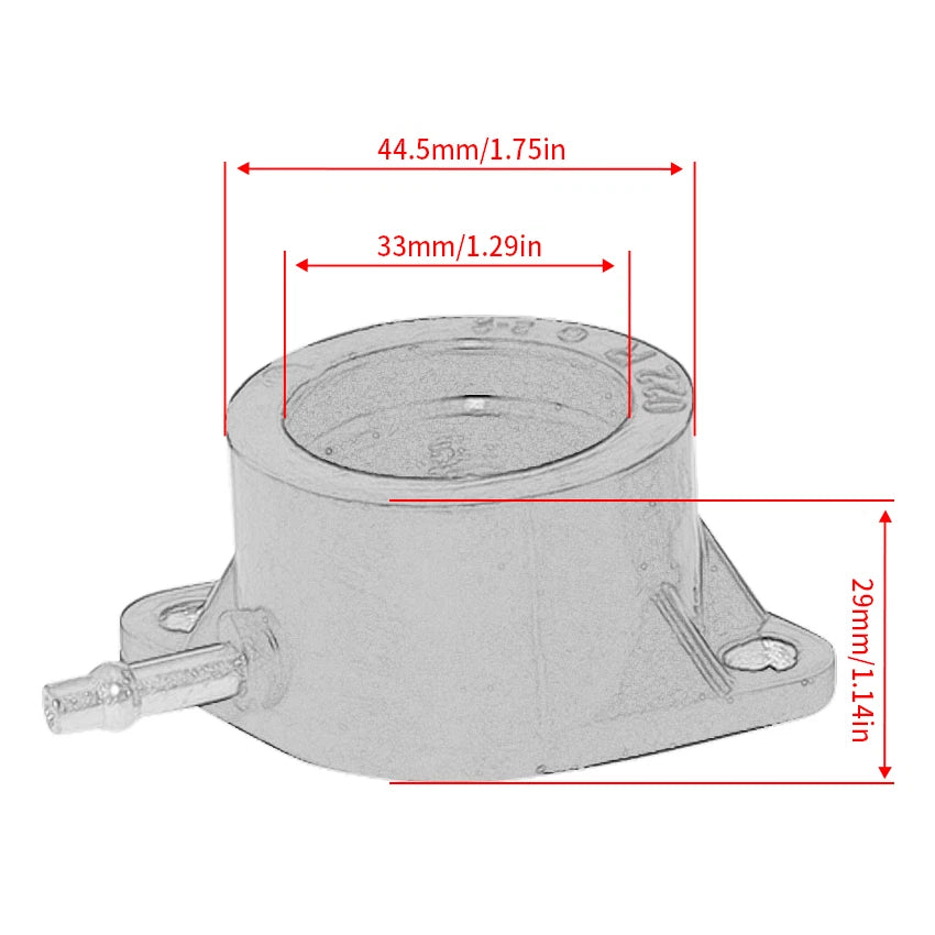 Intake Manifold Boot for Kawasaki KZ900 KZ1000 KZ1000 LTD (1973-1980)