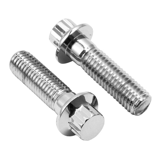 10mm M10x1.5 Front Brake Caliper Bolts for Harley Touring (2009-2023)