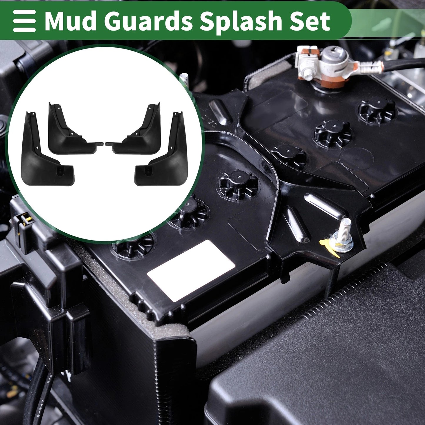 Mud Flaps Splash Guards for Buick Electra E4 (2023–2024)