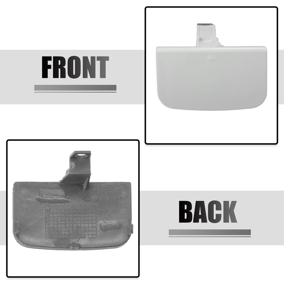 Front Bumper Tow Hook Cover for BMW 7 Series 750Li 760i (2016-2020)