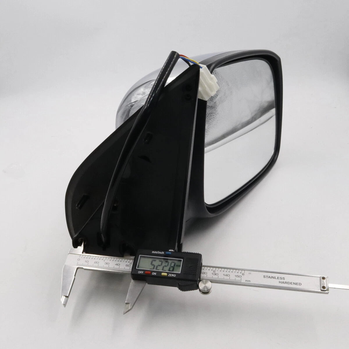 Chrome Electric LED Door Wing Mirrors for Isuzu D-Max2008-2012