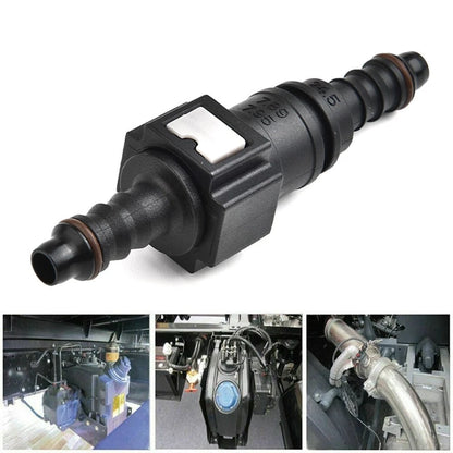 Straight 7.89mm ID6 Fuel Line Hose Pipe Coupler Quick-Release Connector for Car