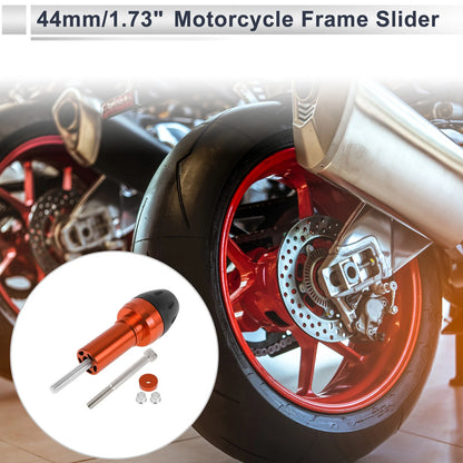 10mm Aluminum Alloy Plastic Slider Frame Bolt 1 Set for Motorcycle