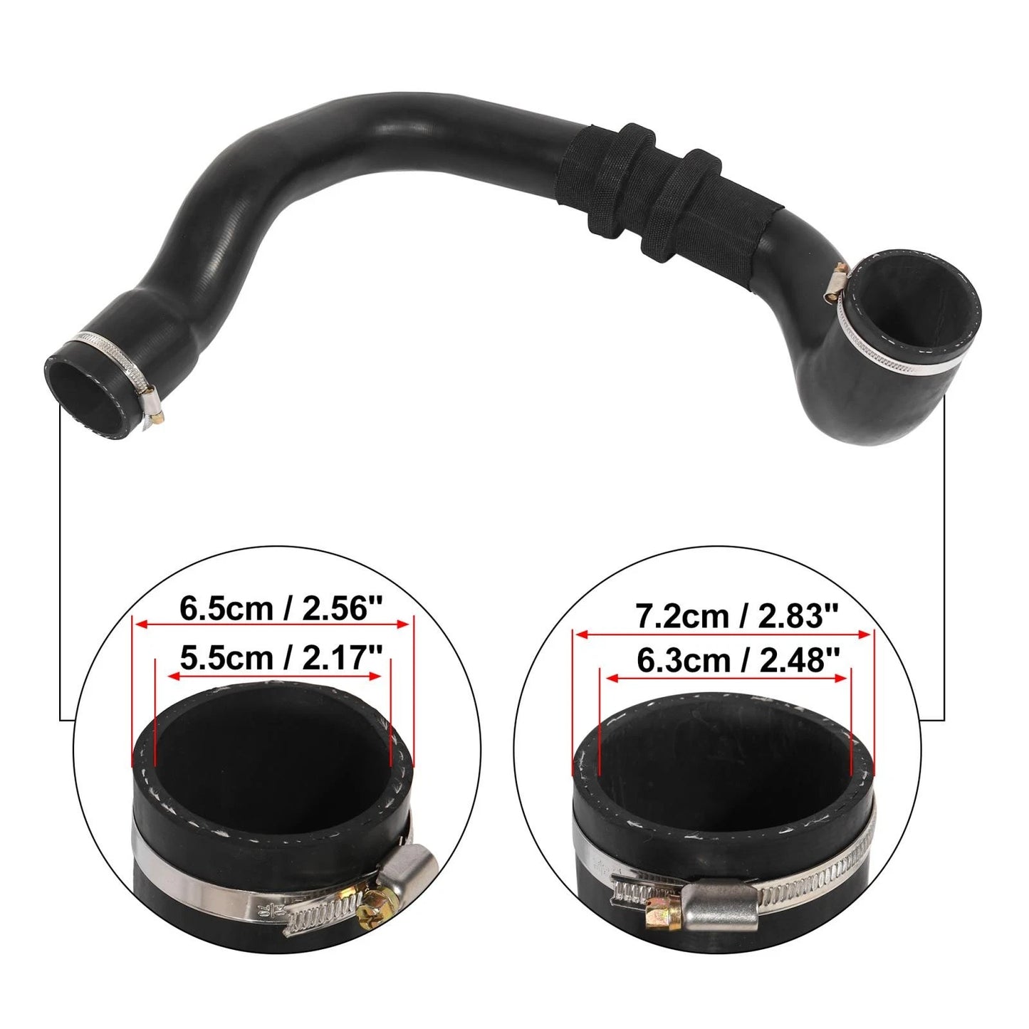 Turbo Intercooler Hose LR066436 for Land Rover Range Rover Evoque (2012-2018)