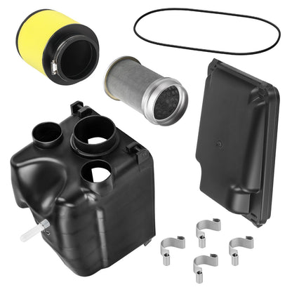 Air Filter Kit w/ Air Box Case + Cover + Seal Clip for Honda TRX 250X/300X/300EX