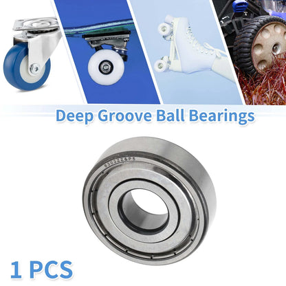 17x47x14mm Deep Groove Ball Bearings for SilverTone