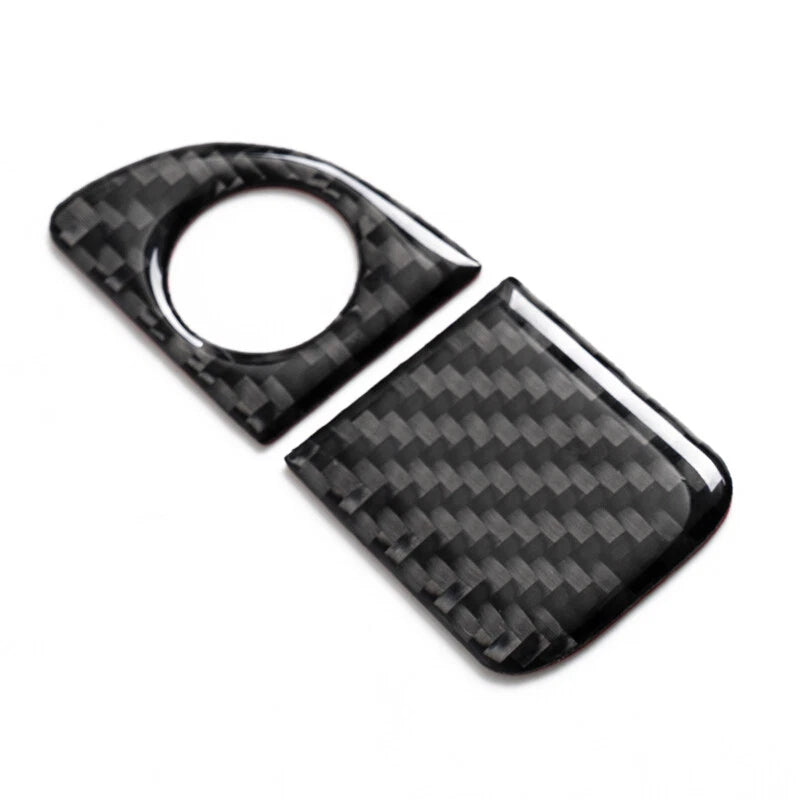 Carbon Fiber Glove Box Handle Switch Cover Trim for Dodge Charger (2015-2023)
